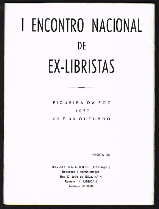 I ENCONTRO NACIONAL DE EX-LIBRISTAS